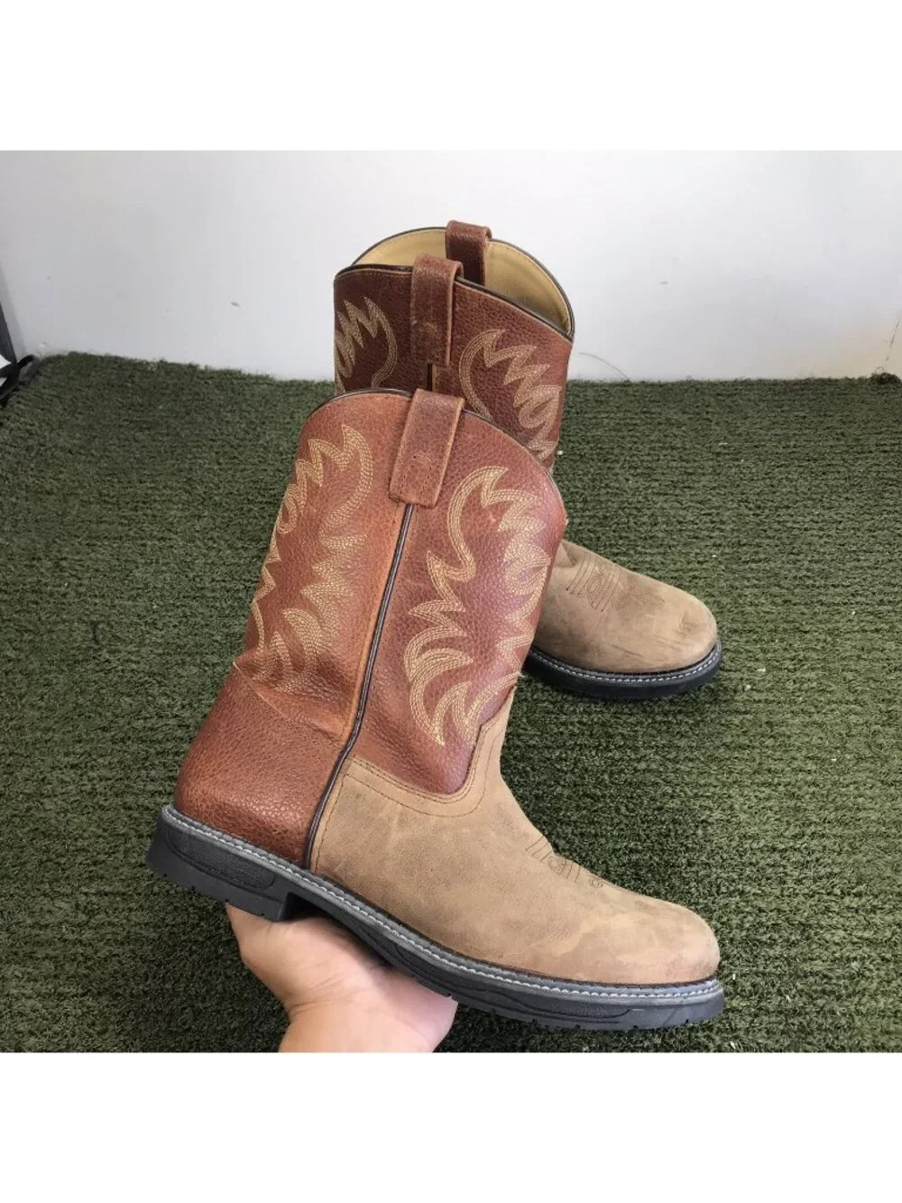 Smoky Mountain Youth Boys 6 Buffalo Wellington Western Boot - Round Toe - 2470Y